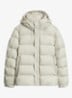 Pufferjack met capuchon en waterafstotende coating - Light Beige-271