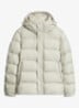 Pufferjack met capuchon en waterafstotende coating - Light Beige-271