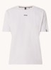 Pyjamashirt van stretchkatoen met logoprint - Light/Pastel Purple-530 / Paars