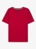 Pyjamashirt van stretchkatoen met logoprint - Bright Red-620 / Rood