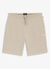 Pyjamashort van een katoenmix met logostiksel - Light Beige-275 / Beige