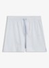 Pyjamashort van stretchkatoen met logokoorden - Light/Pastel Purple-531 / Paars