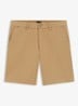 Korte broek met steekzakken - Beige