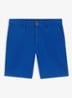 Korte broek met steekzakken - Blauw