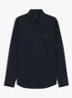 Regular fit overhemd met logo - Blauw