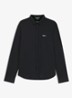 Regular fit overhemd met logo - Zwart