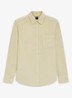 Regular-fit overhemd van katoenen corduroy - Beige