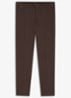 Regular fit pantalon met steekzakken - Dark Brown-209 / Bruin
