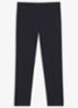 Regular fit pantalon met steekzakken - Donkerblauw