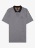 Regular fit polo met logo - Zwart
