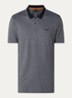Regular fit polo met logo - Donkerblauw