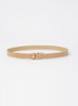 Scarlet riem van leer - Camel