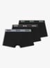 Set van drie korte boxershorts met logotailleband van stretchkatoen - Open Miscellaneous-987 / Multicolor