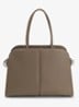 Shopper van imitatieleer - Bruin