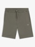 Short van katoenen sweatstof met logopatch - Open Grey-076 / Grijs