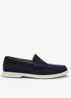 Sienne loafer van suède - Kobaltblauw