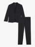 Slim fit 2-delig pak van scheerwol - Donkergrijs