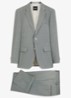 Slim fit 2-delig pak van wol - Dark Beige-254 / Beige