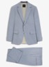 Slim fit 2-delig pak van wol - Light/Pastel Blue-450 / Lichtblauw