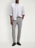 Slim-fit broek van een katoenmix met stretch - Open Grey-079 / Grijs