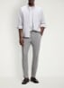 Slim-fit broek van een katoenmix met stretch - Open Grey-079 / Grijs