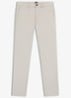 Slim fit chino met steekzakken - Beige