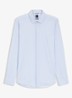 Slim fit overhemd met print - Lichtblauw