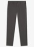 Slim-fit satijnen chino van stretchkatoen - Grey-020 / Grijs