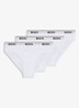 Slip met logoband in 3-pack - Wit