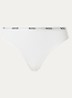 Slip met logoband - Wit