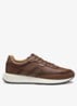 Sneaker van leer - Naturel