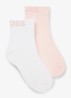 Sokken met logo in 2-pack - Light/Pastel Pink-681 / Roze