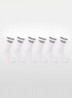 Sportsokken met logo in 6-pack - Wit