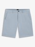 Straight fit korte chino met steekzakken - Light/Pastel Blue-458 / Blauw