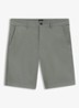 Straight fit korte chino met steekzakken - Open Grey-076 / Grijs