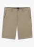 Straight fit korte chino met steekzakken - Light/Pastel Brown-239 / Bruin
