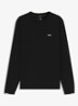 Sweater met logo - Zwart