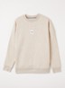 Sweater met logo - Beige