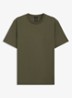 T-shirt met logo - Legergroen