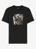 T-shirt met print - Diepzwart