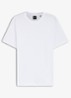 T-shirt met structuur - Wit