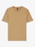 T-shirt met structuur - Medium Beige-260 / Beige