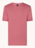 T-shirt met structuur - Open Red-644 / Rood