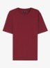 T-shirt met structuur - Medium Red-611 / Rood