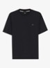 T-shirt van gemerceriseerde katoen met Double B-monogram - Dark Blue-404 / Blauw