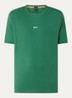 T-shirt van stretchkatoen met contrastlogo - Open Green-343 / Groen