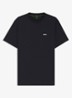 T-shirt van stretchkatoen met logodetail - Dark Blue-402 / Blauw
