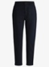 Tachini high waist slim fit chino met steekzakken en stretch - Donkerblauw