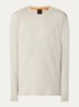 Tacks longsleeve met logo - Beige