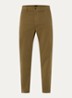 Tapered fit chino met steekzakken - Lichtbruin